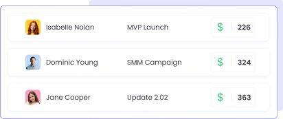 Abrechnung mit Projektzeit-Tracking Verwalten Sie abrechenbare Stunden für Projekte und Teammitglieder