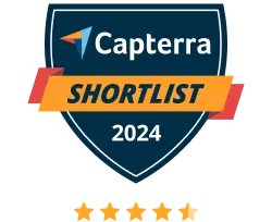 Preisgekrönter Marktführer im Mitarbeiter-Monitoring, gelistet in der Capterra 2024-Shortlist