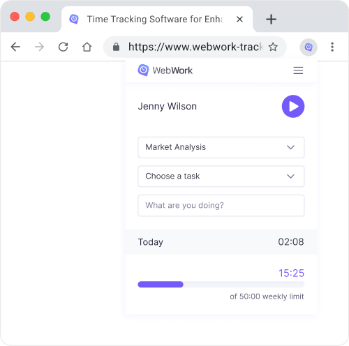 Скачать Расширение для Chrome Скачать расширение для Chrome для отслеживания времени