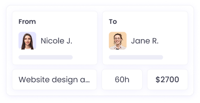 Generate custom or hour-based invoices and simplify client payments with Stripe time tracking integration