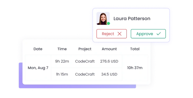 Time Tracking with WebWork Online Employee Timesheet Software Effortless time tracking with WebWork online employee timesheet software