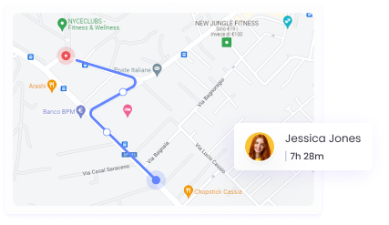 GPS-отслеживание местоположения сотрудников Отслеживайте местоположение удаленных сотрудников с помощью GPS