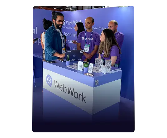 WebWork Team WebWork team presenting workforce optimization solutions